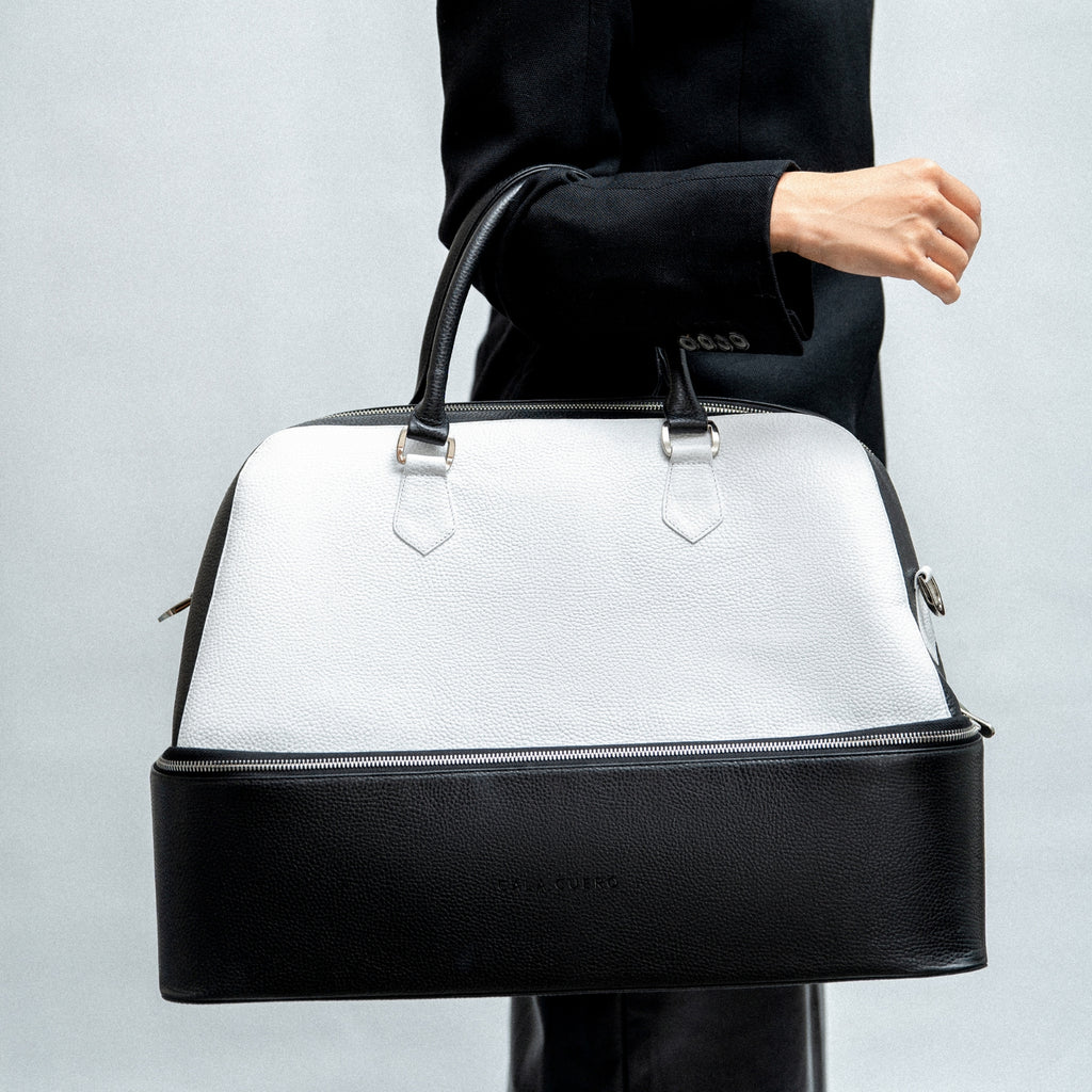 Senda Structured Weekender Black &amp; White (003)