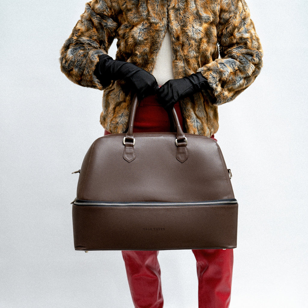 Senda Structured Weekender Brown (003)