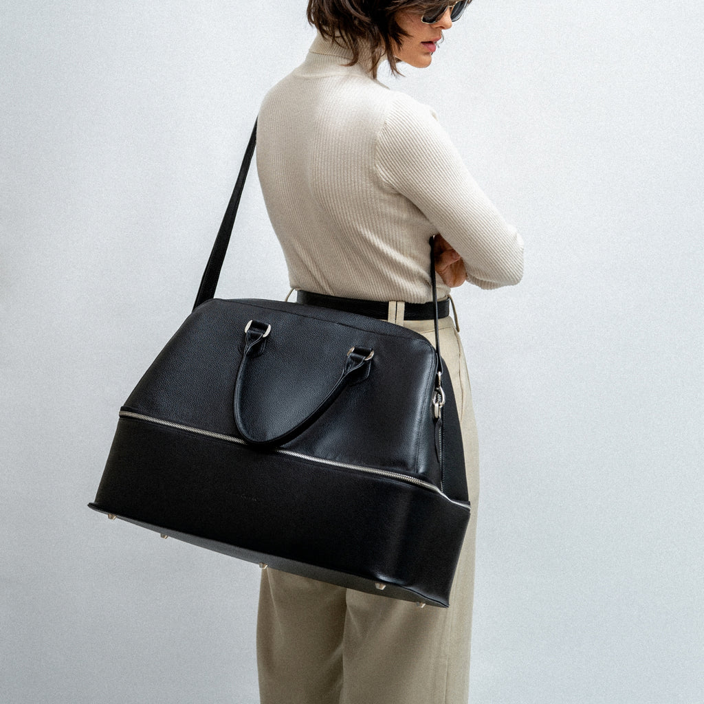 Senda Structured Weekender Black (003)