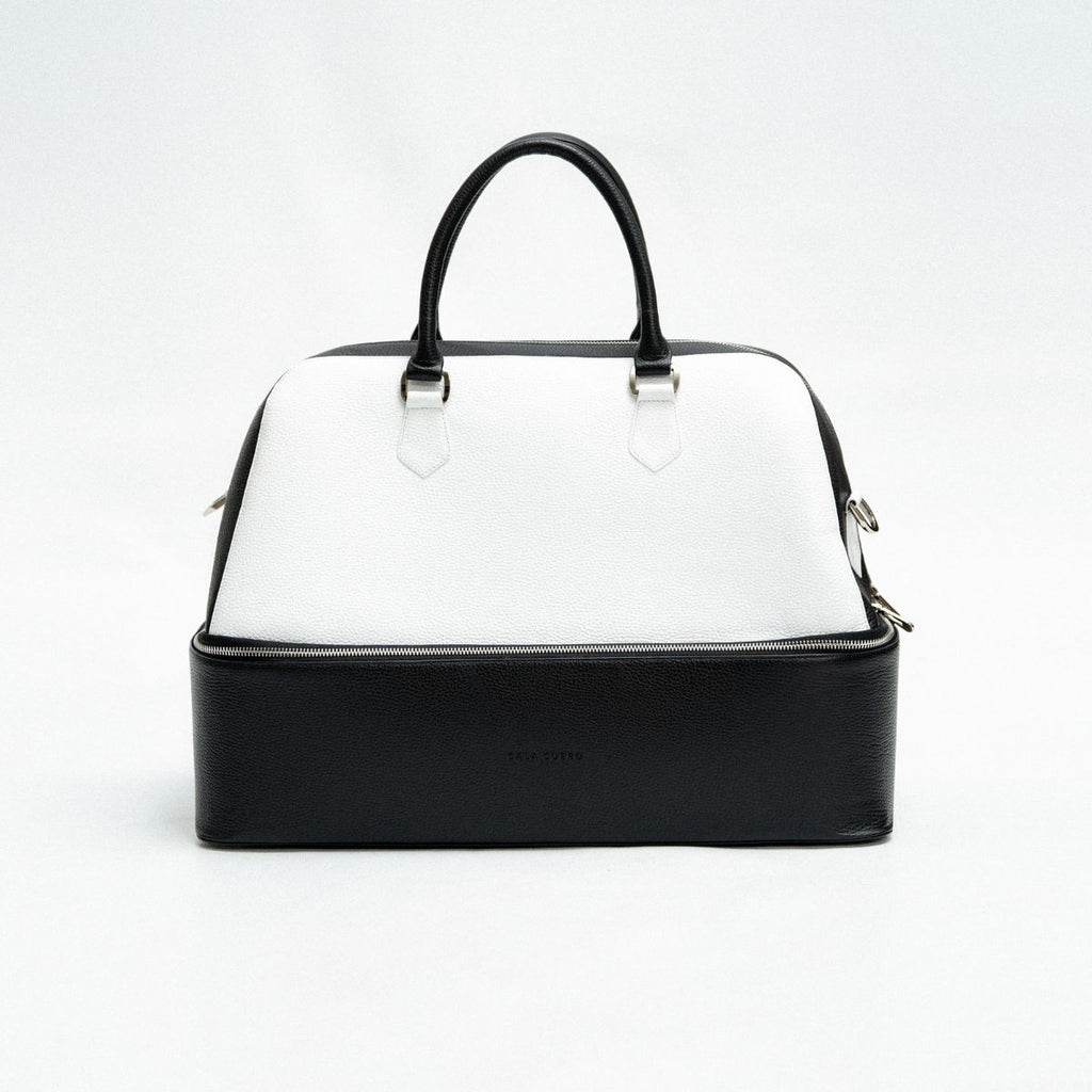 Senda Structured Weekender Black &amp; White (003)