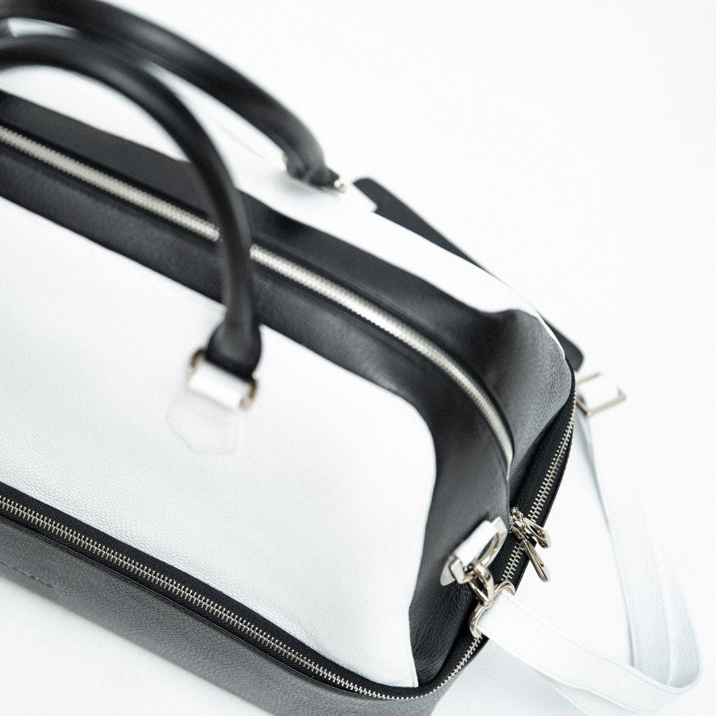 Senda Structured Weekender Black &amp; White (003)