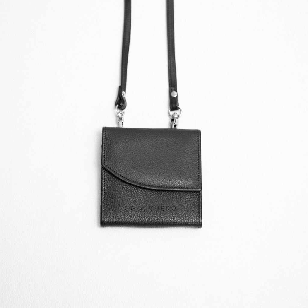 Ona Neck Card Holder Black (005)
