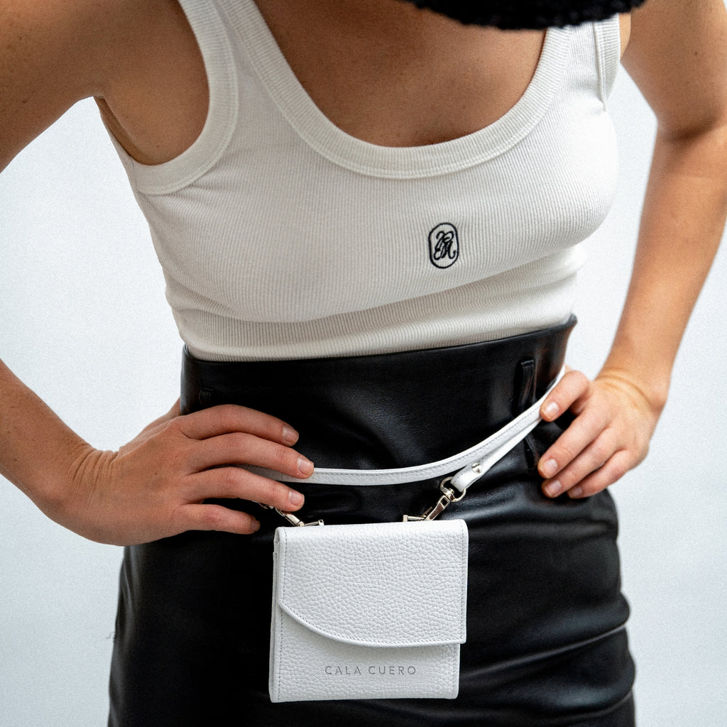 Porte-cartes Ona Neck blanc (005)